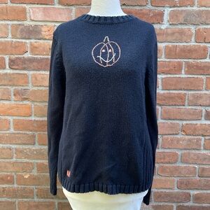 Woolrich Halloween Pumpkin Knit Sweater